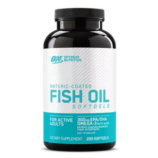 On: Enteric-Coated Fish Oil SoftGels 200 Servings
