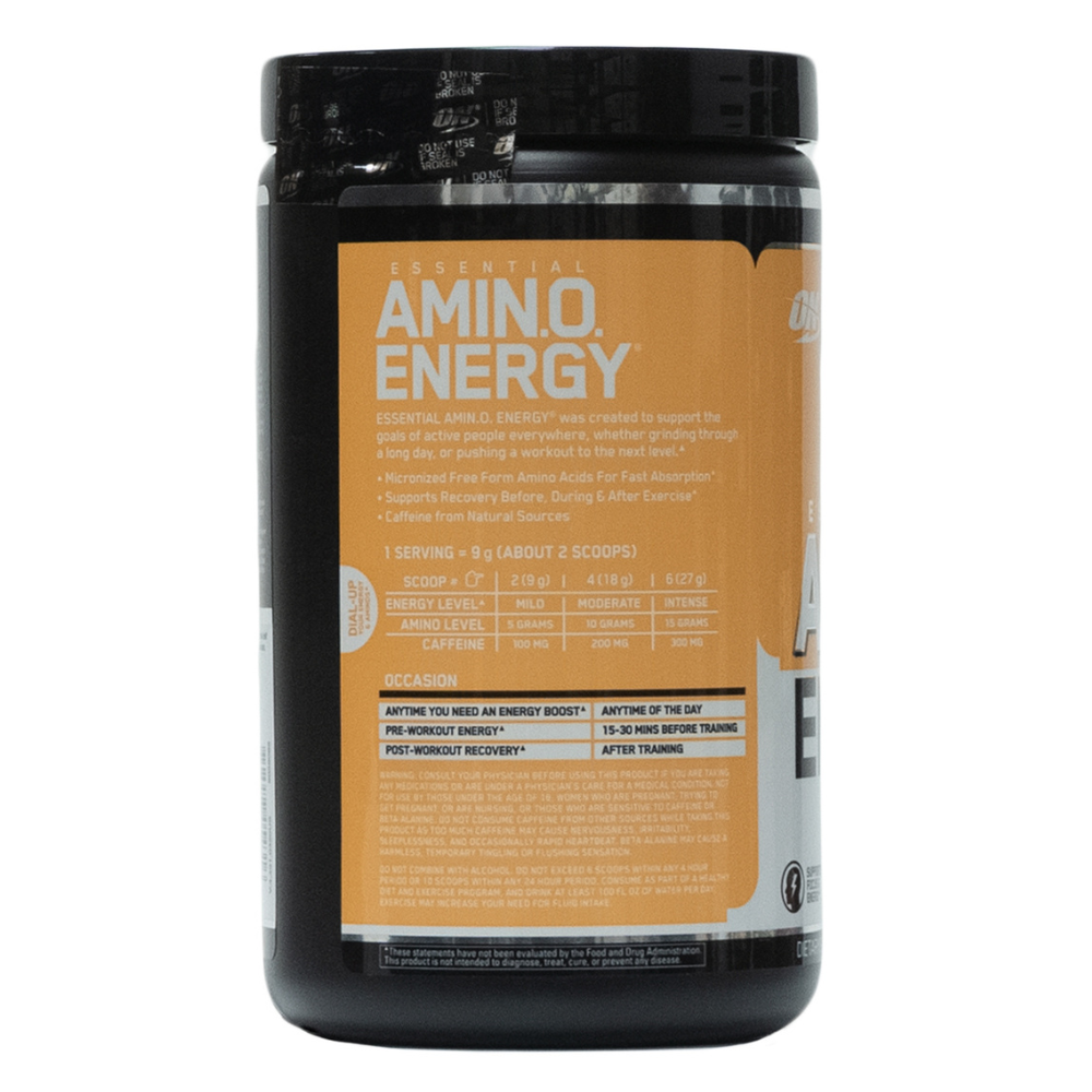 On: Essential Amin.O. Energy Peach Lemonade 30 Servings