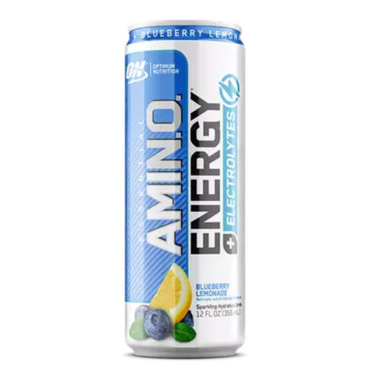 On: Essential Amin.O. Energy +Electrolytes Blueberry Lemonade Flavor 12 Pack