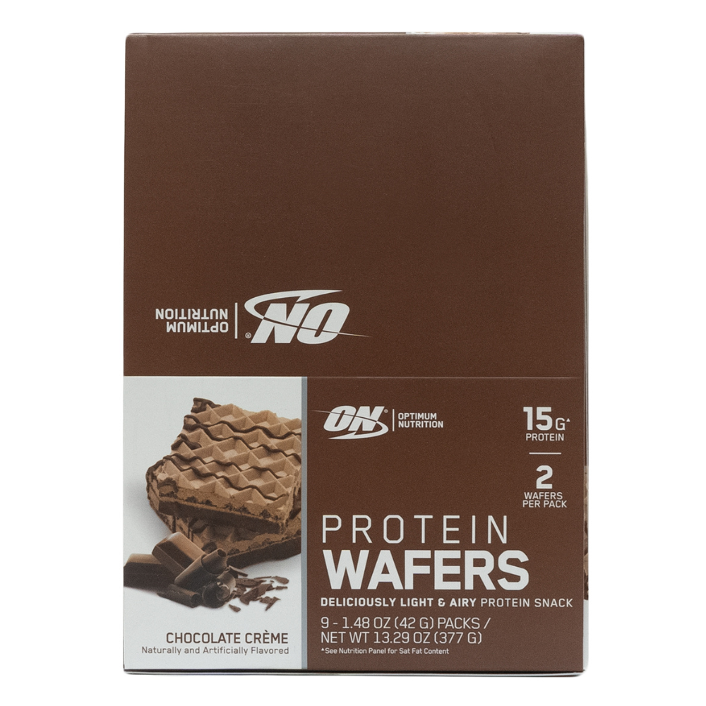 On: Protein Wafers Chocolate Creme 9 Servings
