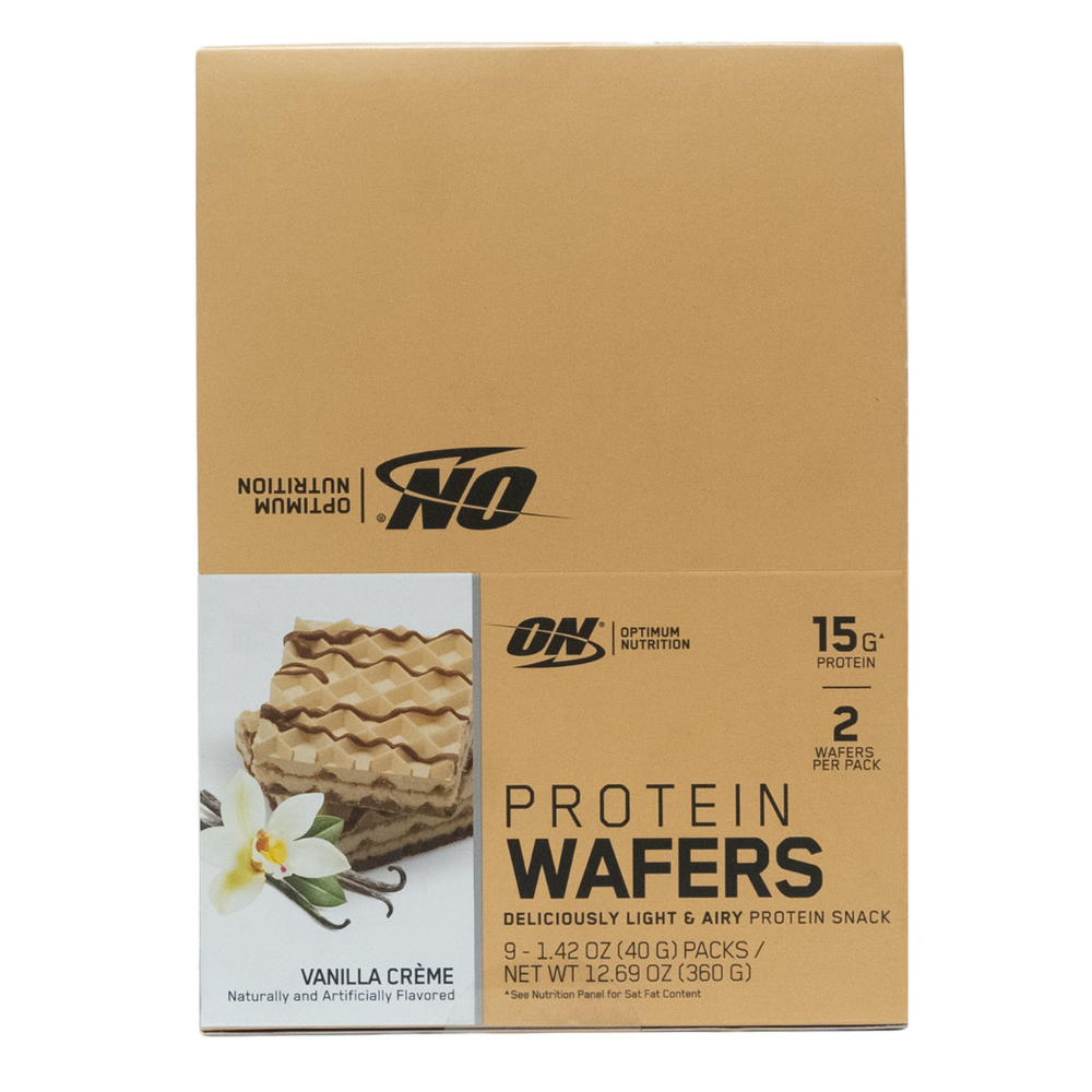On: Protein Wafers Vanilla Creme 9 Servings