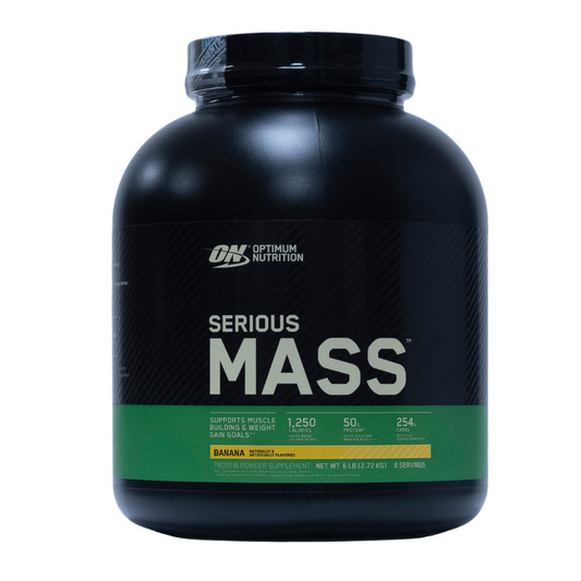 On: Serious Mass Protein Powder Banana 8 Servings