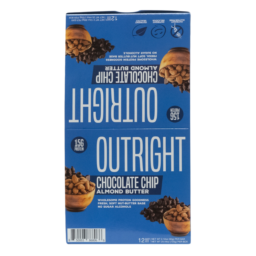 Outright: Chocolate Chip Almond Butter 12 Servings