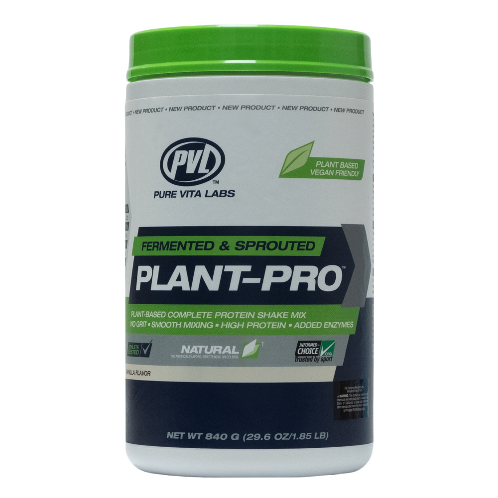 Pure Vita Labs: Plant-Pro Vanilla Flavor 26 Servings