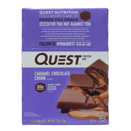 Quest: Caramel Chocolate Chunk 12 Servings