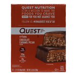 Quest: Hero Protein Bar Crispy Chocolate Caramel Pecan Flavor 12 Servings