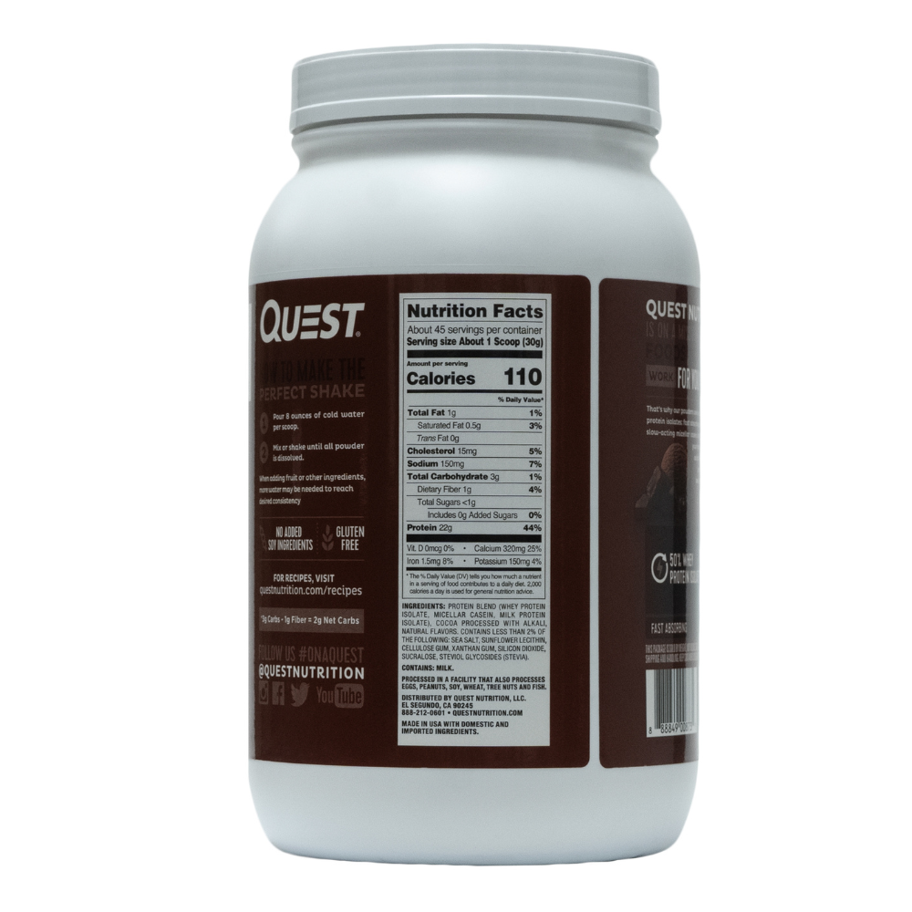 Quest: Protein Powder Chocolate Milkshake 24 Servings