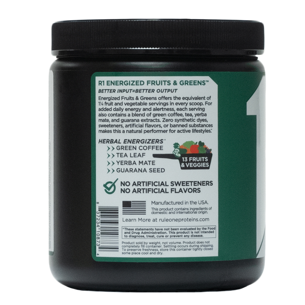 Ruleone: Energized Fruits & Greens Mixed Berry 25 Servings