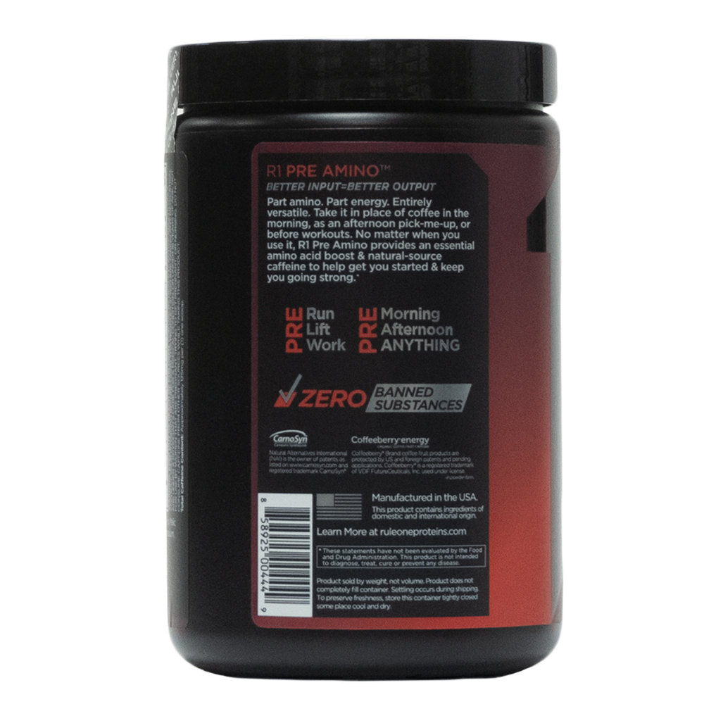 Ruleone: Pre-Amino Energy Fruit Punch 30 Servings