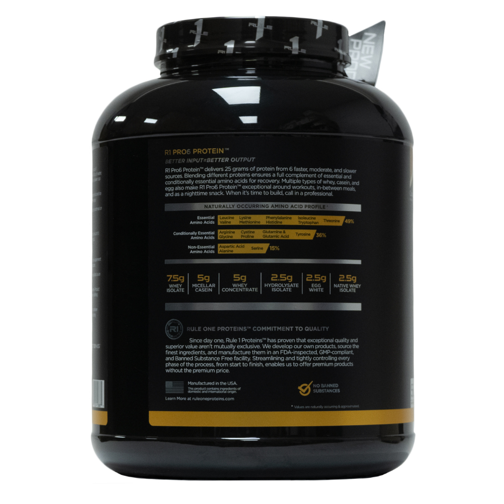 Ruleone: R1 Pro6 Protein Cookies & Creme 56 Servings