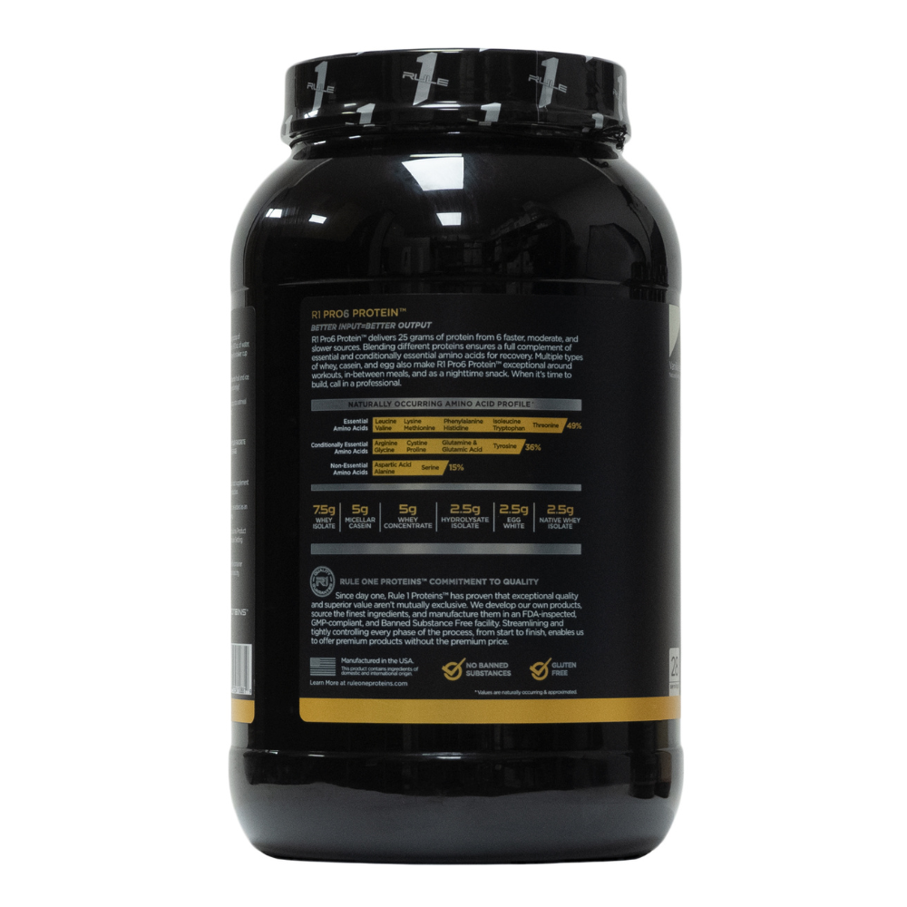 Ruleone: R1 Pro6 Protein Vanilla Ice Cream 28 Servings