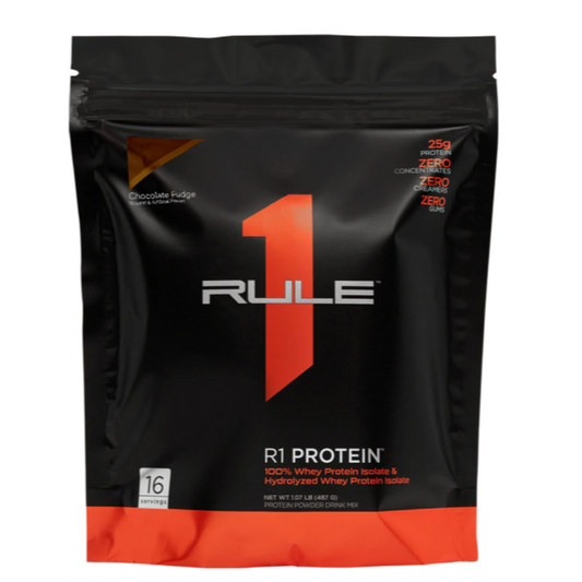 Ruleone: R1 Protein Chocolate Fudge 16 Servings