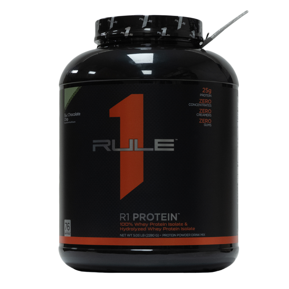 Ruleone: R1 Protein Mint Chocolate Chip 76 Servings