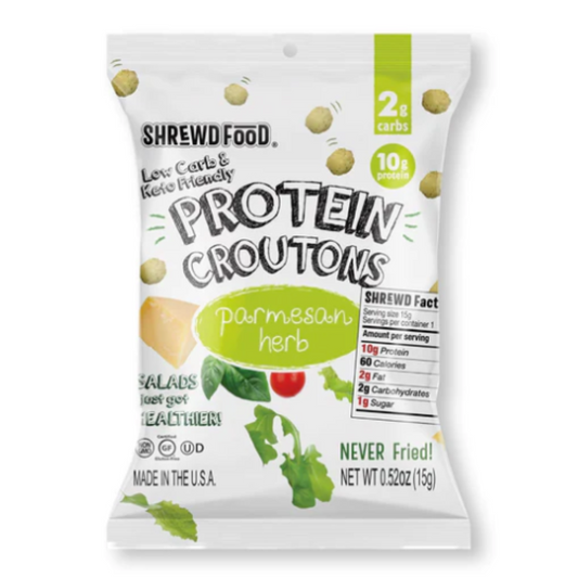 Shrewd - Protein Croutons Parmesan 10 Servings