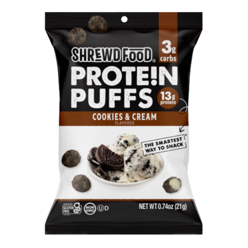 Shrewd - Protein Puffs Cookies n Cream 8 Pack