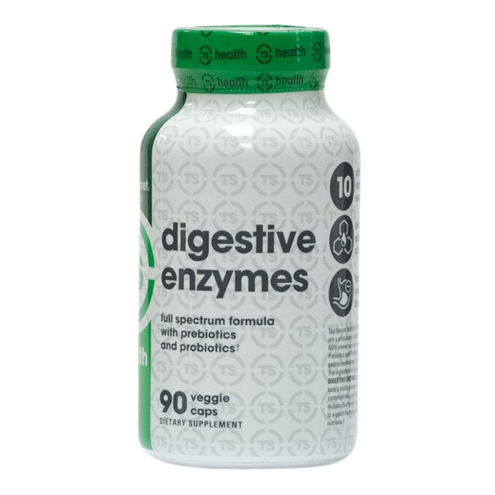 Top Secret Nutrition: Digestive Enzymes 90 Capsules