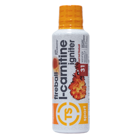 Top Secret Nutrition: Fireball L-Carnitine Igniter Red Hot Fireball 31 Servings