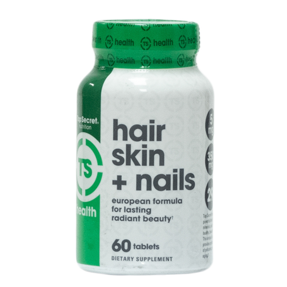 Top Secret Nutrition: Hair Skin + Nails 60 Tablets