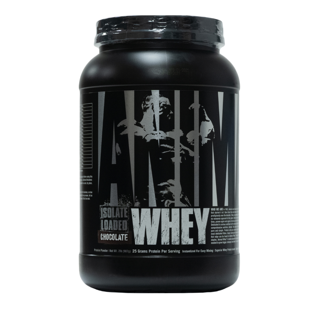 Universal: Animal Whey Isolate Loaded Chocolate 27 Servings