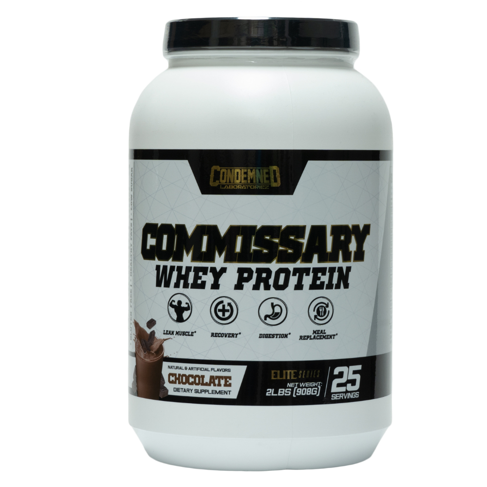 Condemned Laboratoriez: Commissary Whey Protein Chocolate 25 Servings