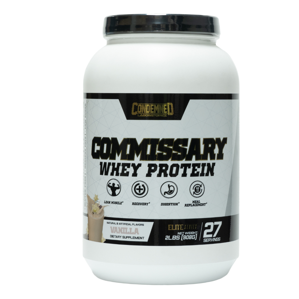 Condemned Laboratoriez: Commissary Whey Protein Vanilla 27 Servings