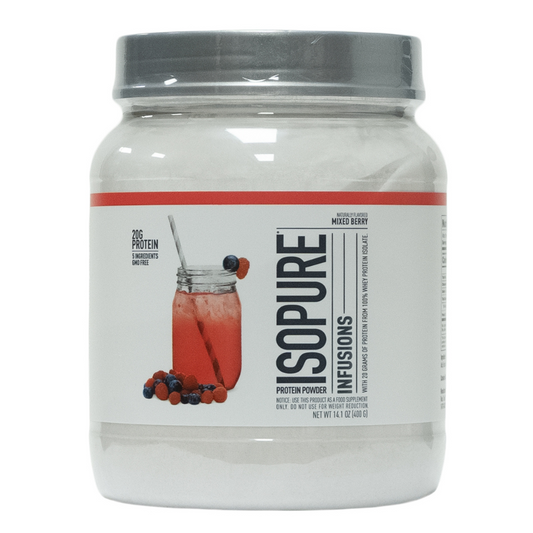 Isopure: Protein Powder Infusions Mixed Berry 16 Servings