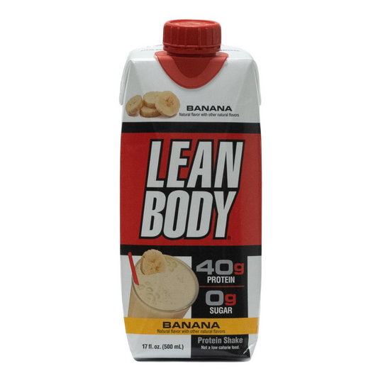 Labrada: Lean Body Ready-To-Drink Protein Shake Banana 12 Pack