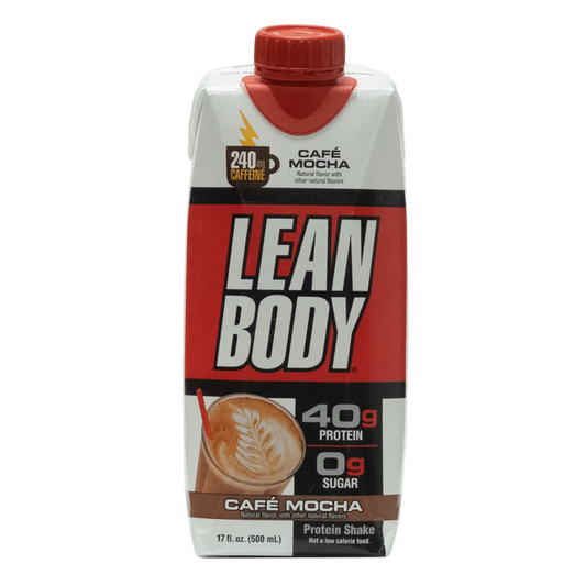 Labrada: Lean Body Ready-To-Drink Protein Shake Cafe Mocha 12 Pack