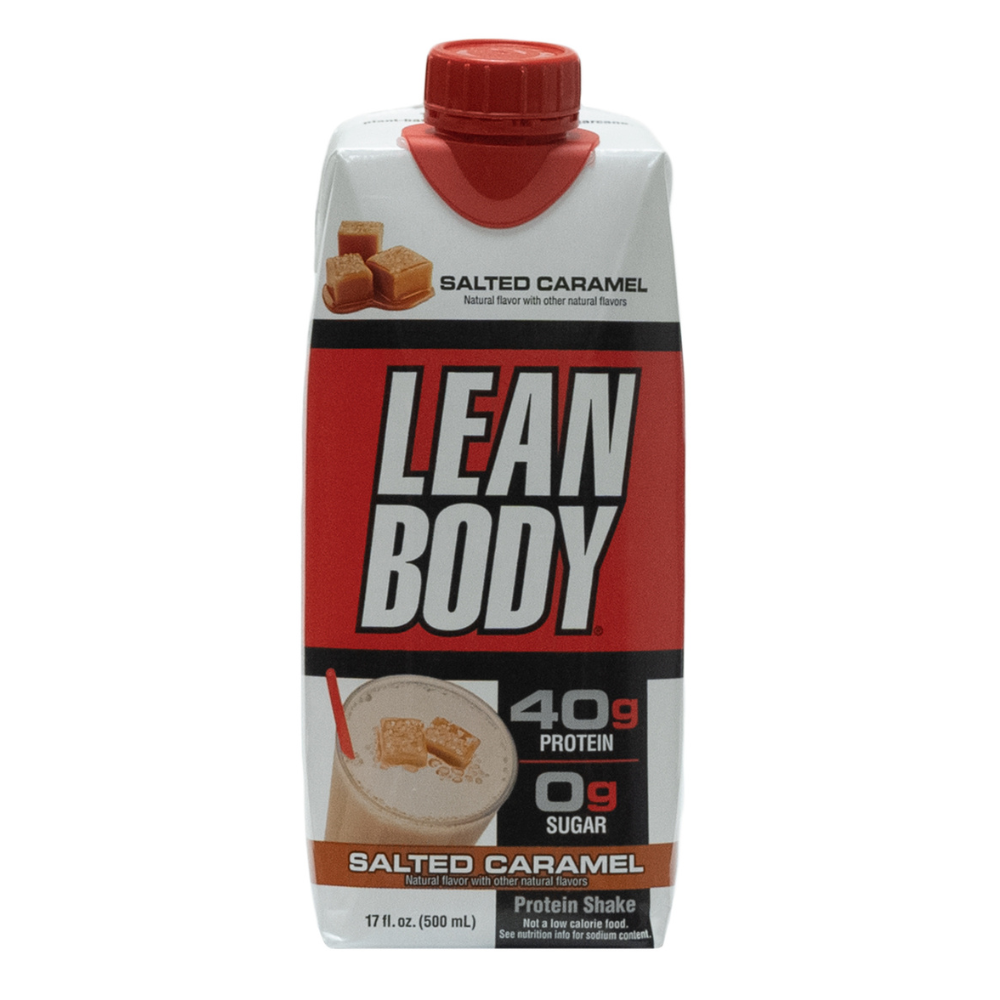 Labrada: Lean Body Ready-To-Drink Protein Shake Salted Caramel 12 Pack