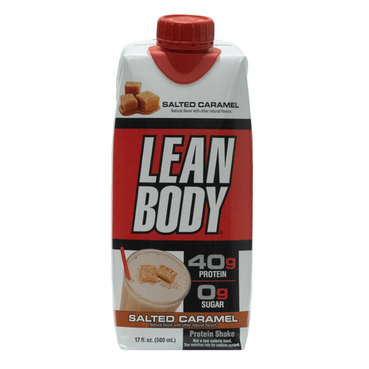 Labrada: Lean Body Ready-To-Drink Protein Shake Salted Caramel 12 Pack