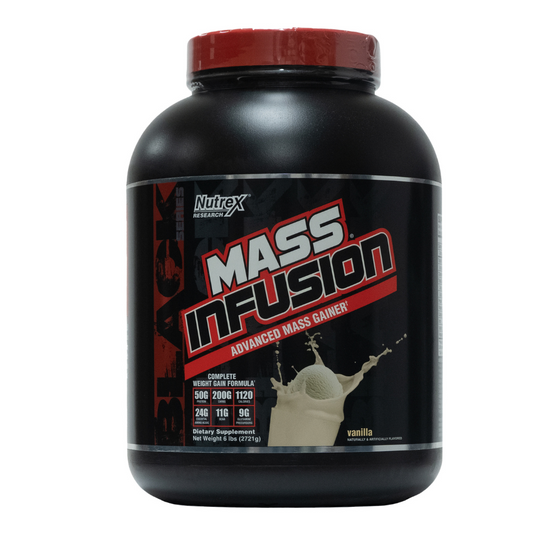 Nutrex Research: Mass Infusion Vanilla 9 Servings