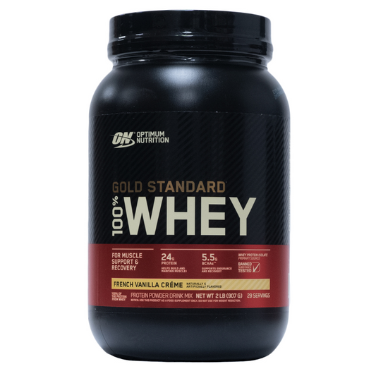 On: Gold Standard 100% Whey French Vanilla Creme 29 Servings