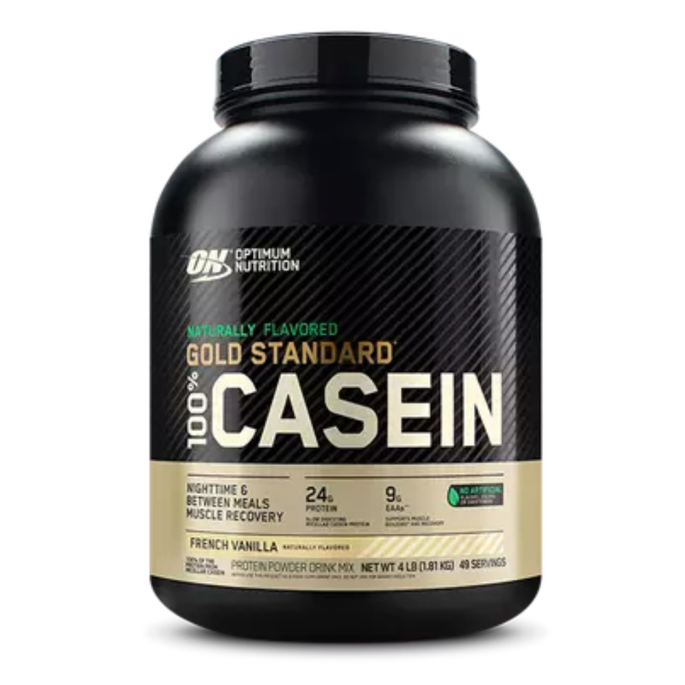 On: Naturally Flavored Gold Standard 100% Casein Protein Powder Vanilla Creamy 48 Servings