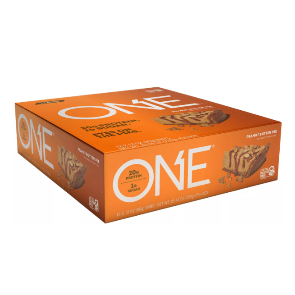 One: Peanut Butter Pie Flavored Protein Bar 12 Servings