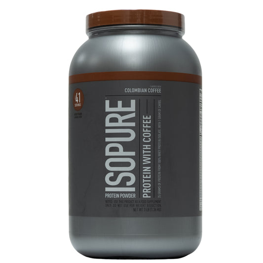 Isopure: Protein Powder With Coffee Colombian Coffee 41 Servings