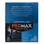 Promax: Protein Bar Nutty Butter Crisp 12 Servings