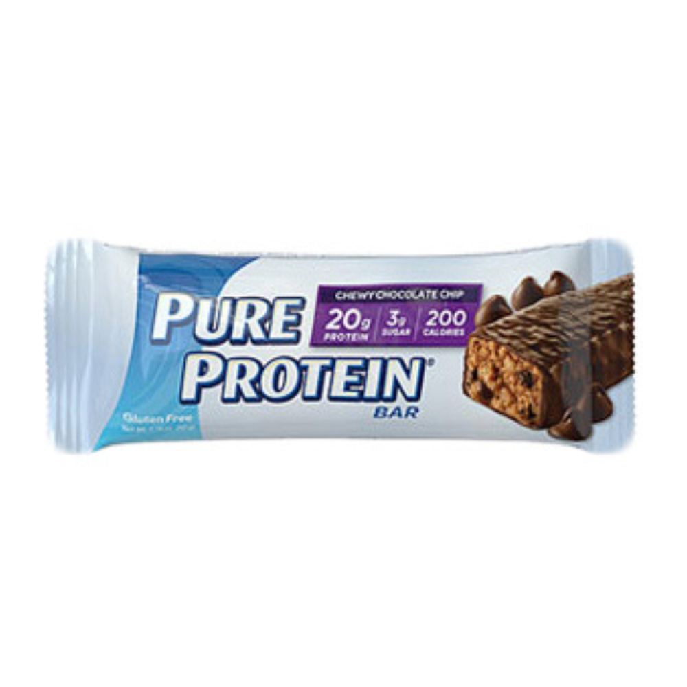 Pure Protein: Pure Protein Bar Chewy Chocolate Chip 6 Servings