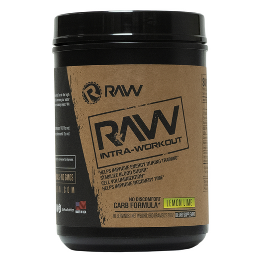 Raw: Raw Intra-Workout Lemon Lime 40 Servings