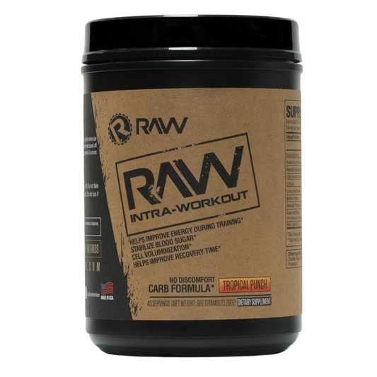Raw: Raw Intra-Workout Tropical Punch 40 Servings