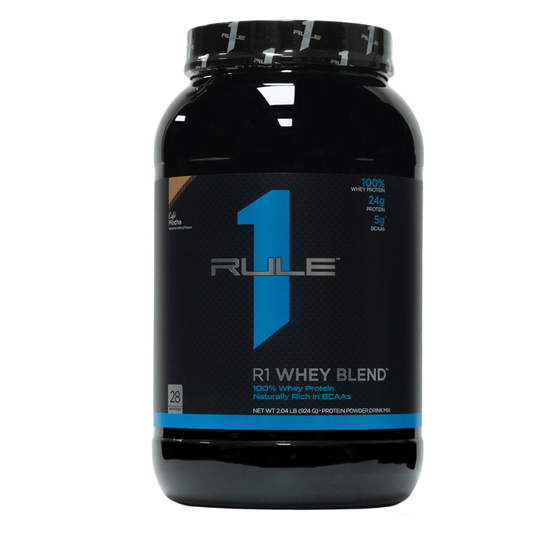 Ruleone: R1 Whey Blend Cafe Mocha 28 Servings