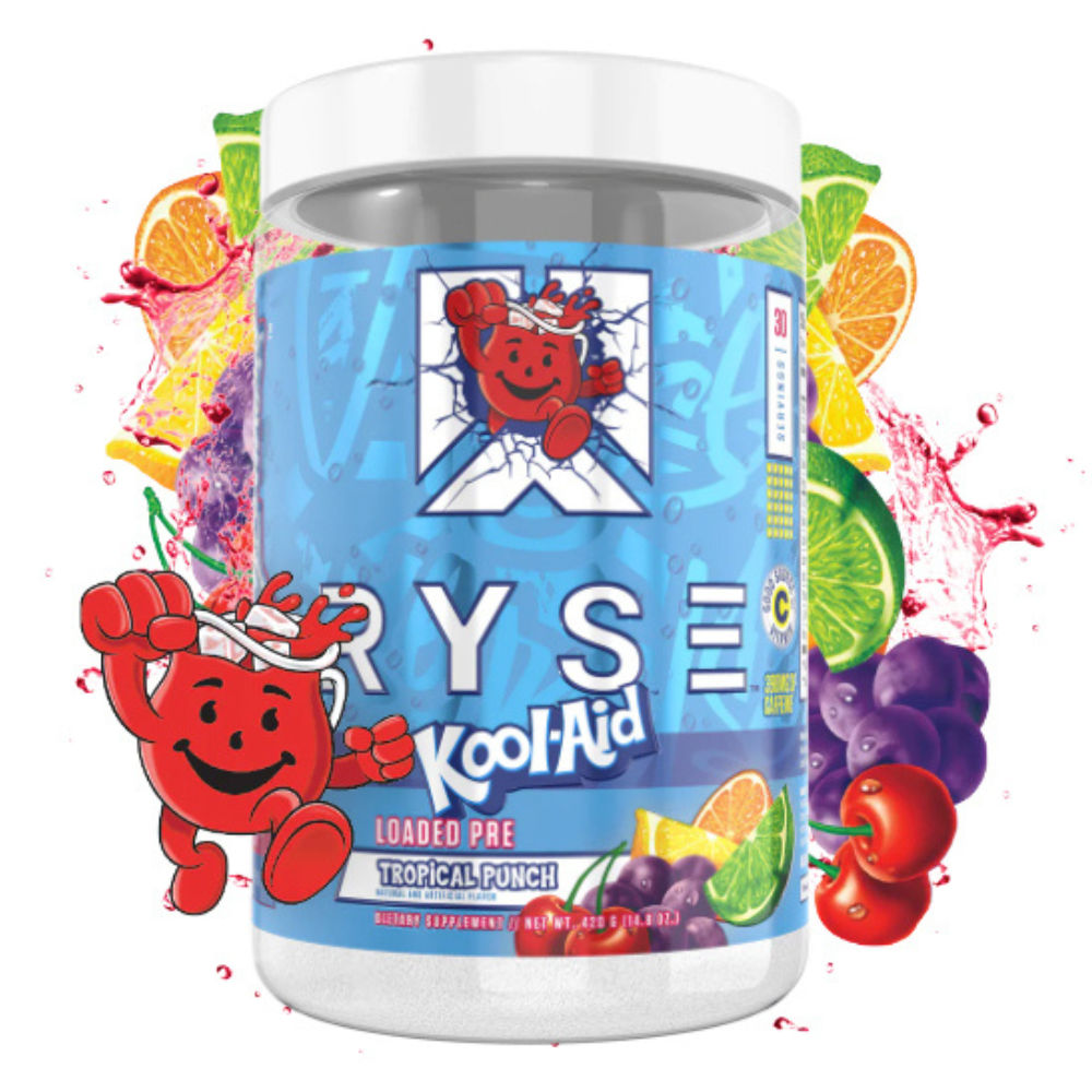 Ryse - Loaded Pre-Workout Kool Aid Tropical Punch 30 Servings